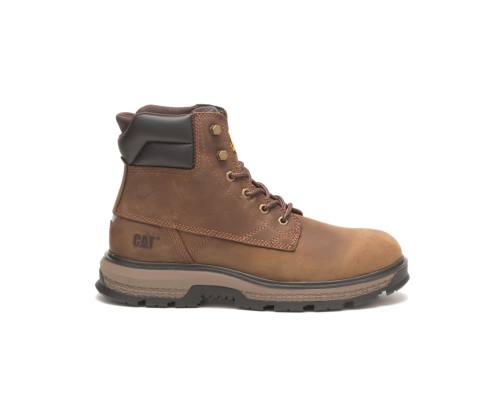 Caterpillar CAT Exposition 6" Men's Work Boots Brown | CAT-796KO