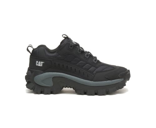 Caterpillar CAT Intruder Shoe Men's Casual Shoes Black / Dark Grey | CAT-395QH