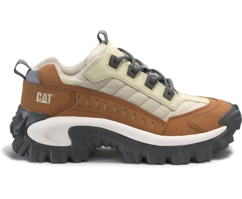 Caterpillar CAT Intruder Shoe Women's Casual Shoes Brown / Beige | CAT-408SM