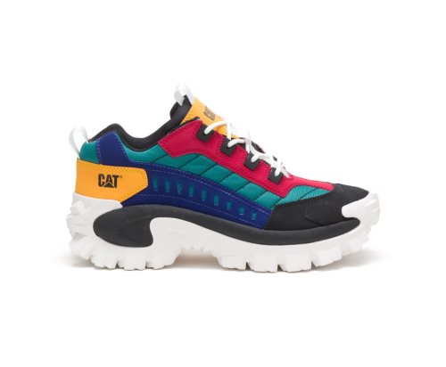 Caterpillar CAT Intruder Shoe Women's Casual Shoes Black / Multicolor | CAT-504TE