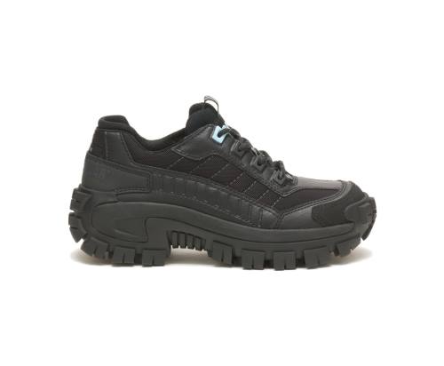 Caterpillar CAT Invader Steel Toe Women's Work Shoes Black / Light Blue | CAT-746KO