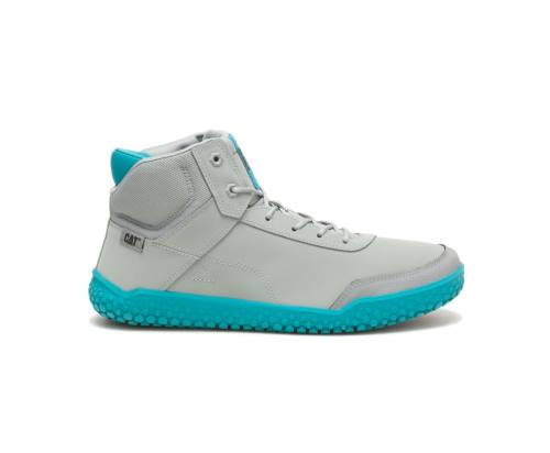 Caterpillar CAT ProRush All Day Mid Women's Sneakers Grey / Blue | CAT-756KO