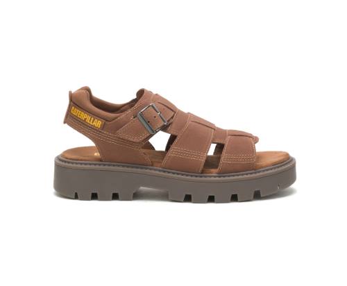 Caterpillar CAT Rigor Men's Sandals Brown | CAT-834KO