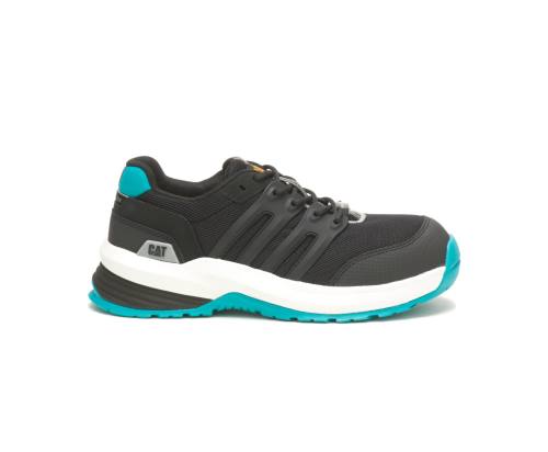 Caterpillar CAT Streamline 2.0 Composite Toe Women's Work Shoes Black / Turquoise | CAT-751KO