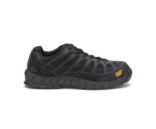 Caterpillar CAT Streamline Composite Toe Men's Sneakers Black / Black | CAT-610FN