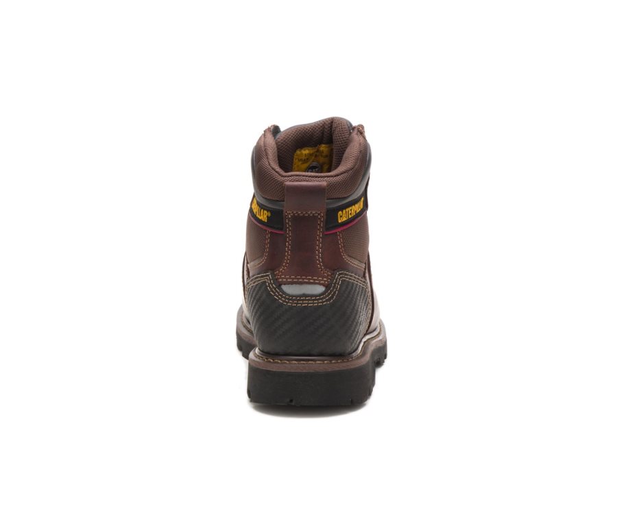 Caterpillar CAT Alaska 2.0 Steel Toe Men's Work Boots Brown | CAT-314GU