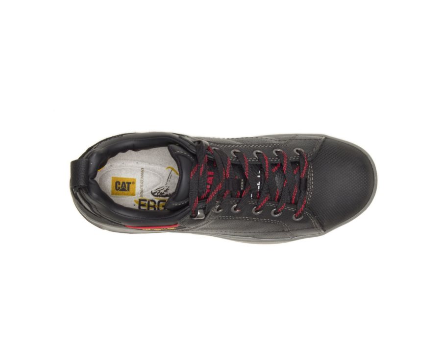 Caterpillar CAT Brode Steel Toe Men's Work Shoes Black | CAT-863RU