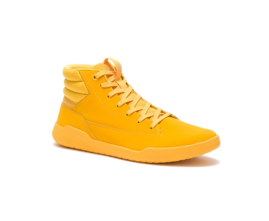 Caterpillar CAT CODE Hex Hi Women's Sneakers Yellow | CAT-043MI