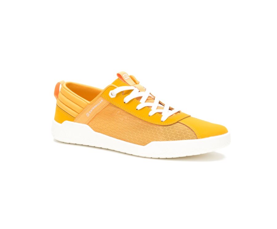 Caterpillar CAT CODE Hex Vent Men's Sneakers Yellow | CAT-213HY