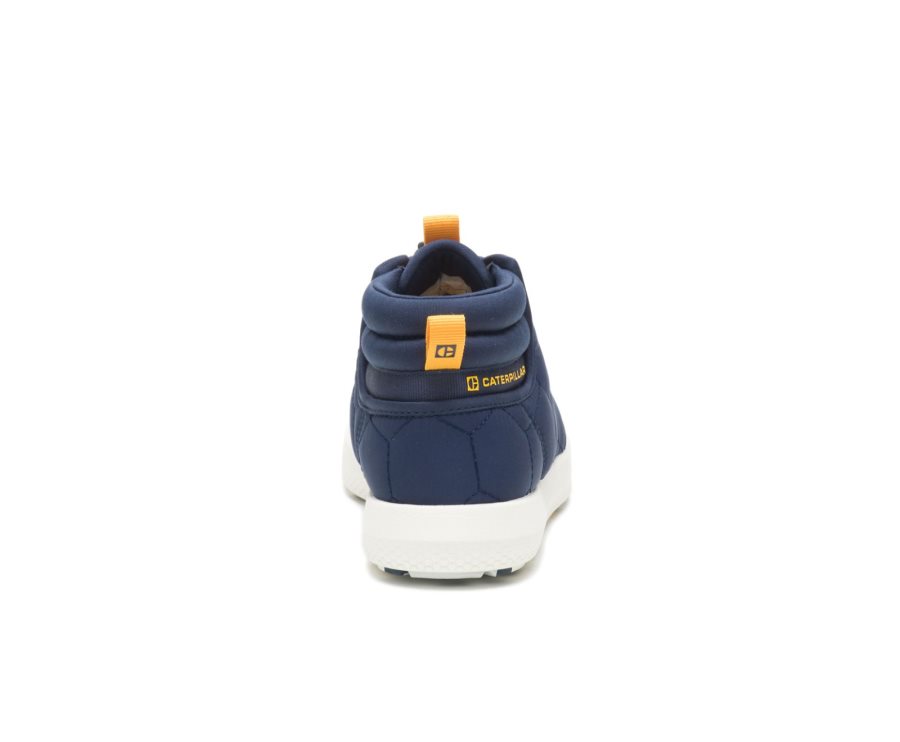 Caterpillar CAT CODE Scout Mid Women's Sneakers Blue | CAT-140TG