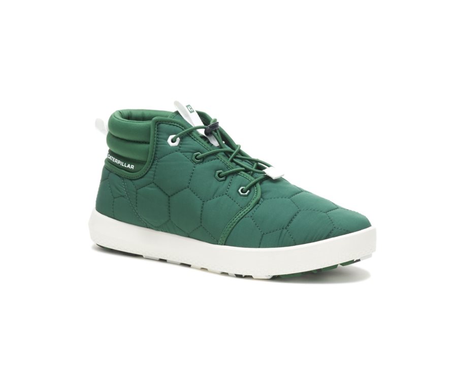 Caterpillar CAT CODE Scout Mid Women's Sneakers Green | CAT-653ZA