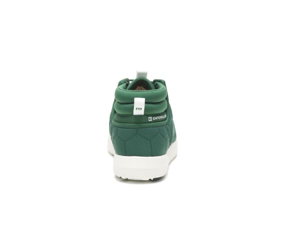 Caterpillar CAT CODE Scout Mid Women's Sneakers Green | CAT-653ZA