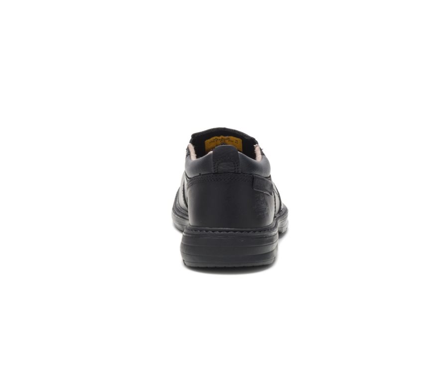 Caterpillar CAT Conclude Steel Toe Men's Work Shoes Black | CAT-453MC