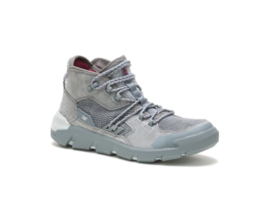 Caterpillar CAT Crail Mid Shoe Men's Sneakers Grey | CAT-543WL