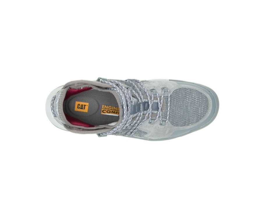 Caterpillar CAT Crail Mid Shoe Men's Sneakers Grey | CAT-543WL