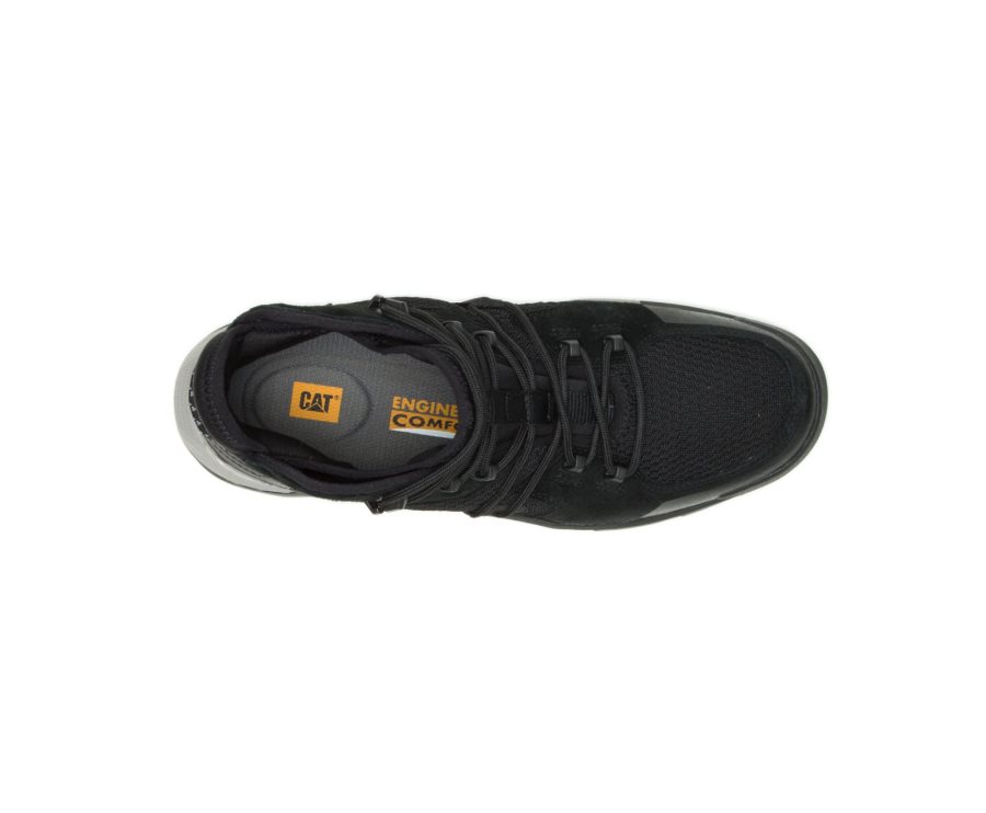 Caterpillar CAT Crail Mid Shoe Men's Sneakers Black | CAT-625KL