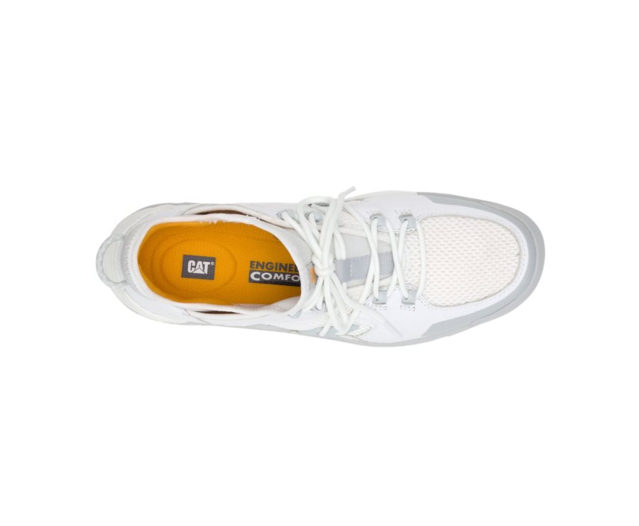 Caterpillar CAT Crail Shoe Men's Sneakers White | CAT-549EH