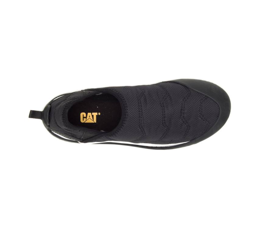 Caterpillar CAT Crossover Slip On Men's Casual Shoes Black | CAT-820KO