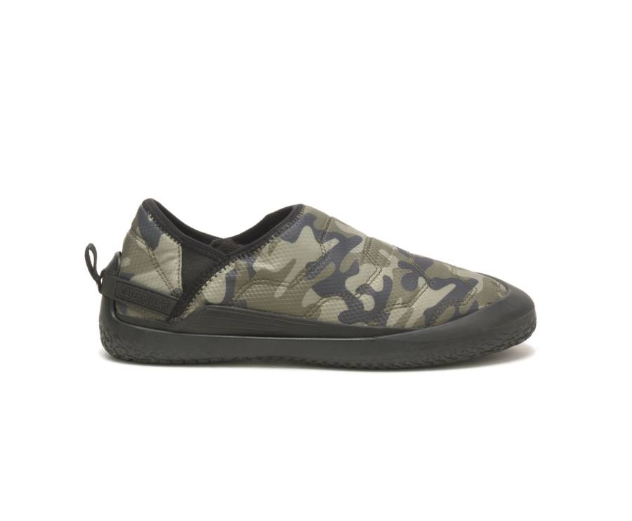 Caterpillar CAT Crossover Slip On Women\'s Casual Shoes Camo | CAT-769KO