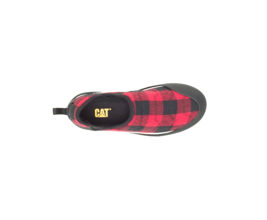 Caterpillar CAT Crossover Slip On Women's Casual Shoes Red | CAT-770KO