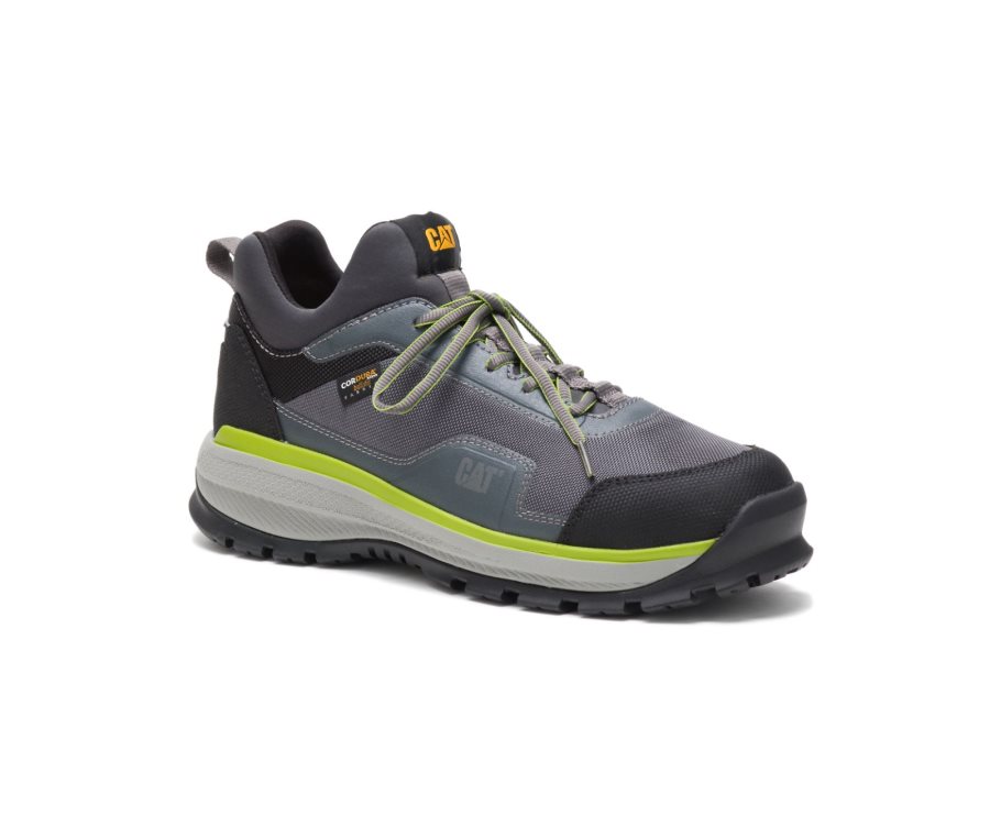 Caterpillar CAT Engage Alloy Toe Men's Sneakers Dark Grey | CAT-439QX