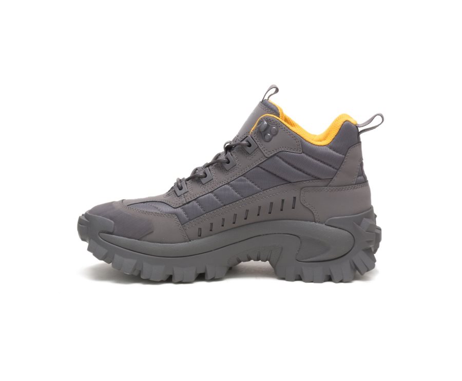 Caterpillar CAT Intruder Mid Men's Sneakers Grey | CAT-643UI