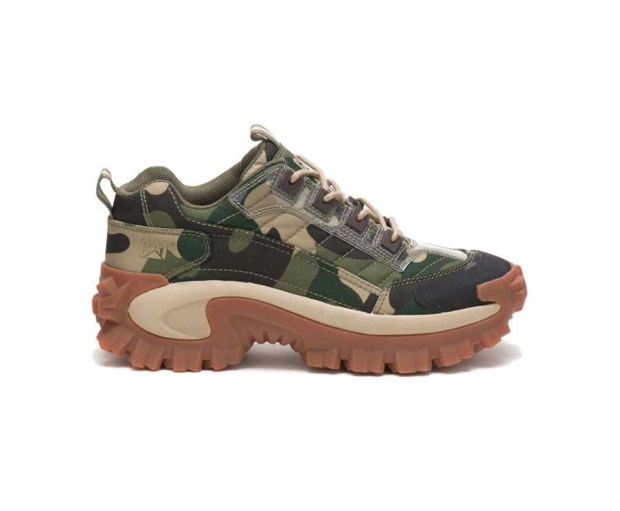 Caterpillar CAT Intruder Shoe Men\'s Casual Shoes Camo | CAT-019HG