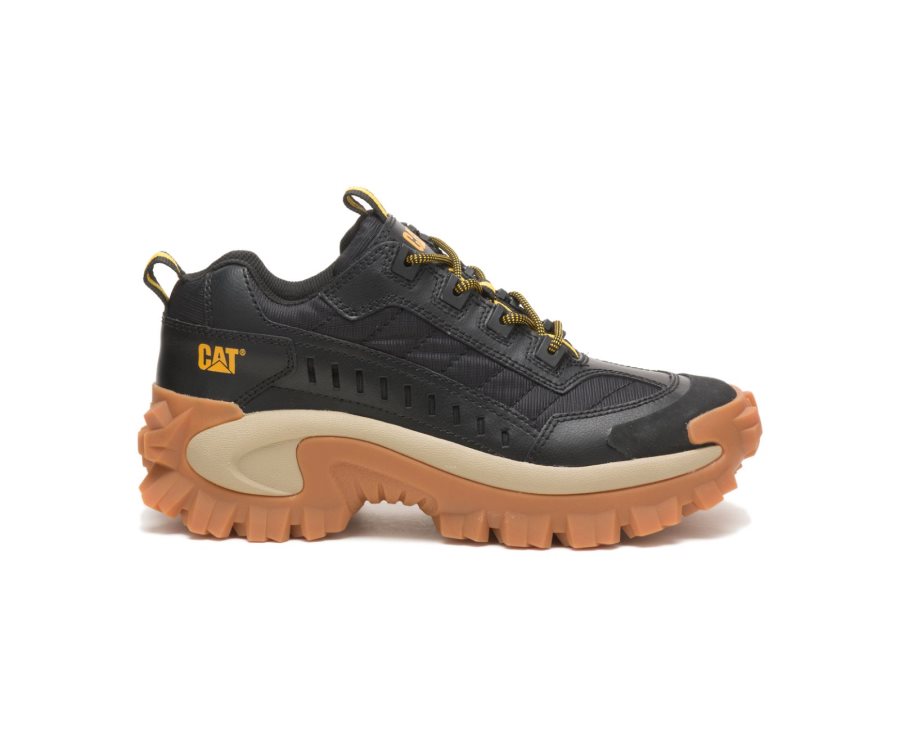 Caterpillar CAT Intruder Shoe Men\'s Casual Shoes Black / Brown | CAT-186VP