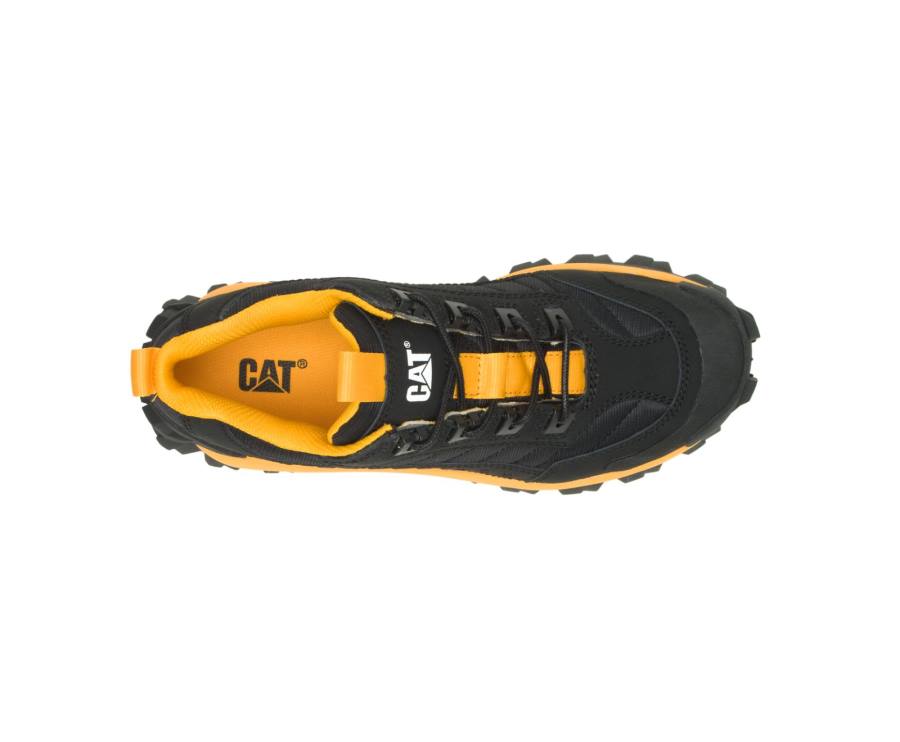 Caterpillar CAT Intruder Shoe Men's Casual Shoes Black / Yellow | CAT-821KO