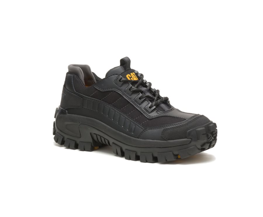 Caterpillar CAT Invader Steel Toe Men's Work Shoes Black | CAT-413SB