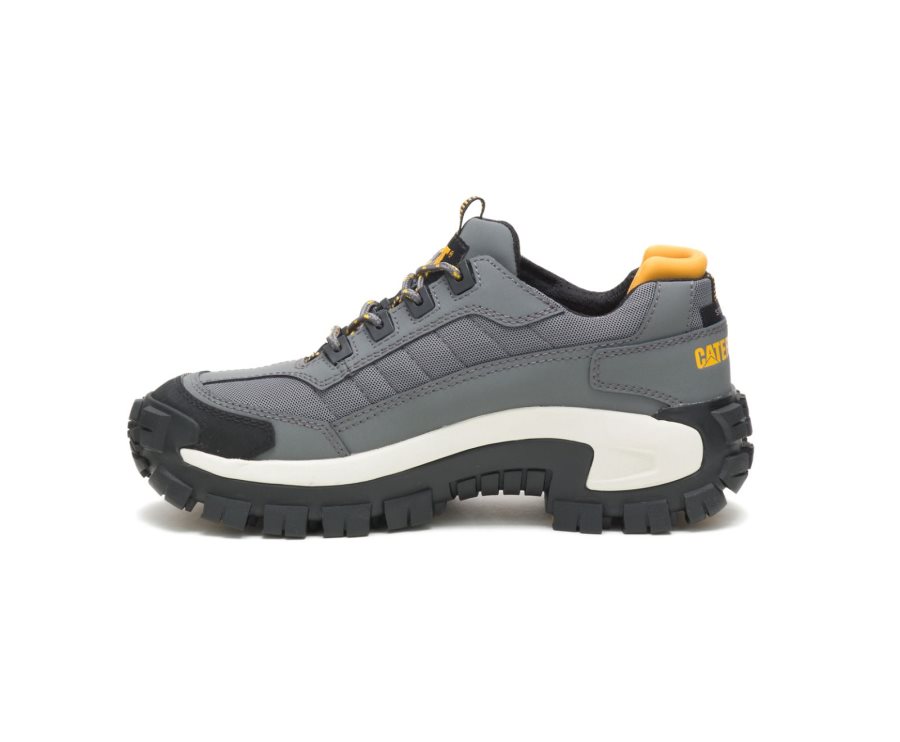 Caterpillar CAT Invader Steel Toe Men's Work Shoes Grey | CAT-851GD