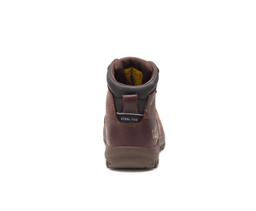 Caterpillar CAT Mae Steel Toe Waterproof Women's Work Boots Copper | CAT-739FX