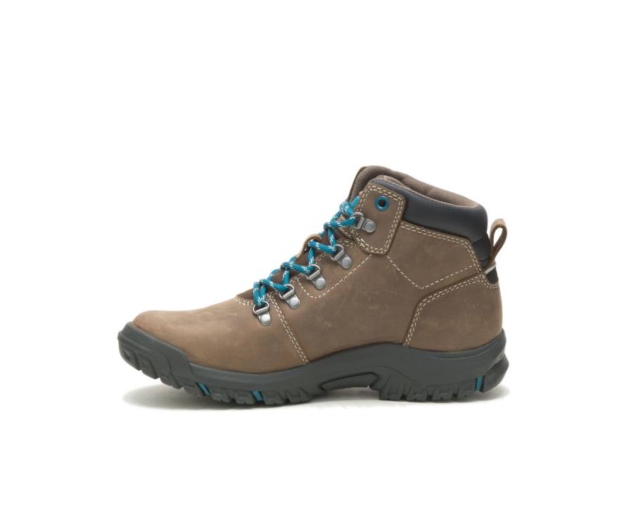 Caterpillar CAT Mae Waterproof Women's Work Boots Brown / Black | CAT-740KO