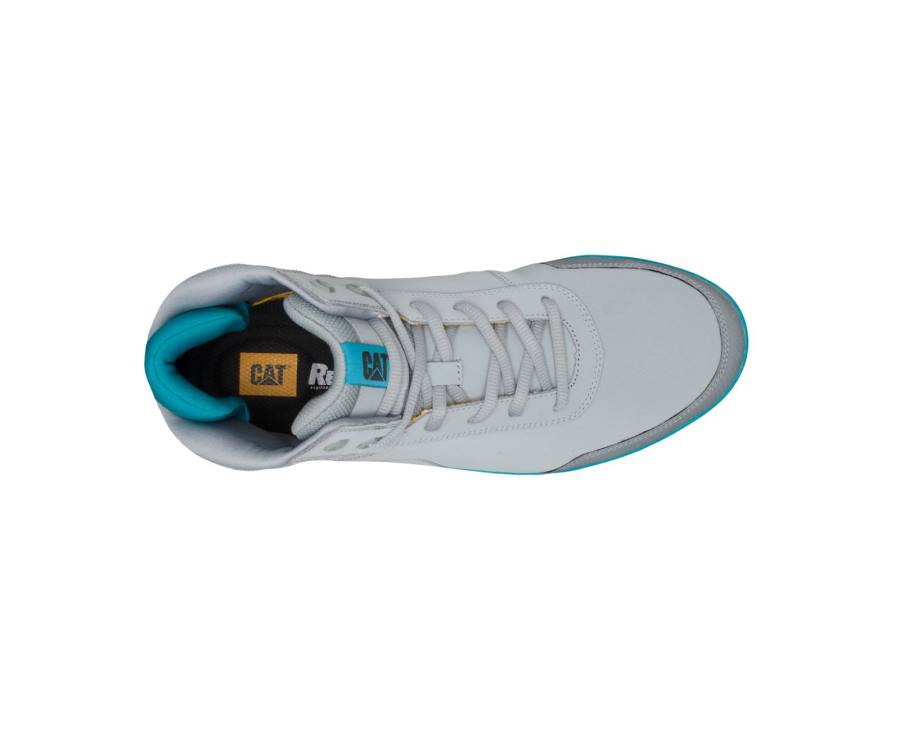 Caterpillar CAT ProRush All Day Mid Men's Sneakers Grey / Blue | CAT-805KO