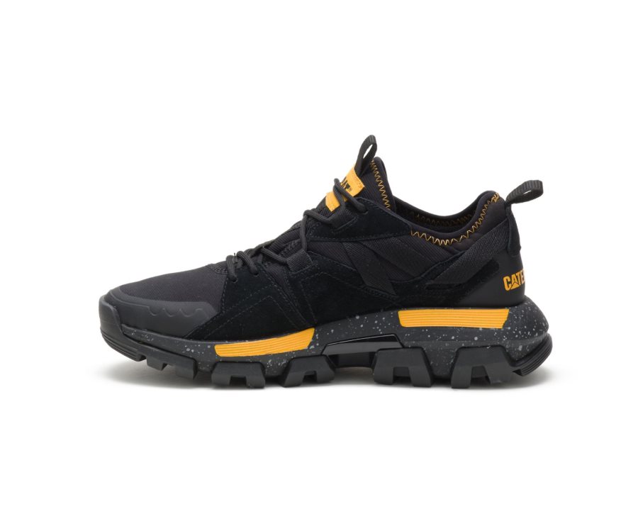 Caterpillar CAT Raider Sport Women's Sneakers Black / Yellow | CAT-740KM