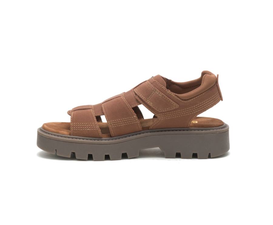 Caterpillar CAT Rigor Men's Sandals Brown | CAT-834KO