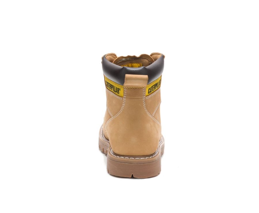 Caterpillar CAT Second Shift Men's Work Boots Brown | CAT-746IQ