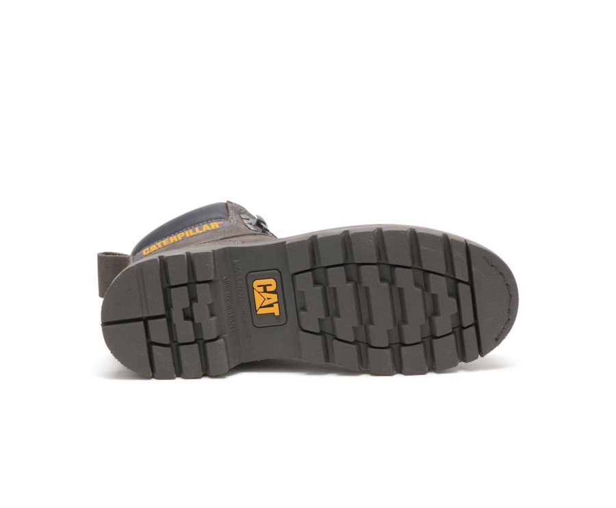 Caterpillar CAT Second Shift Men's Work Boots Grey | CAT-941SN