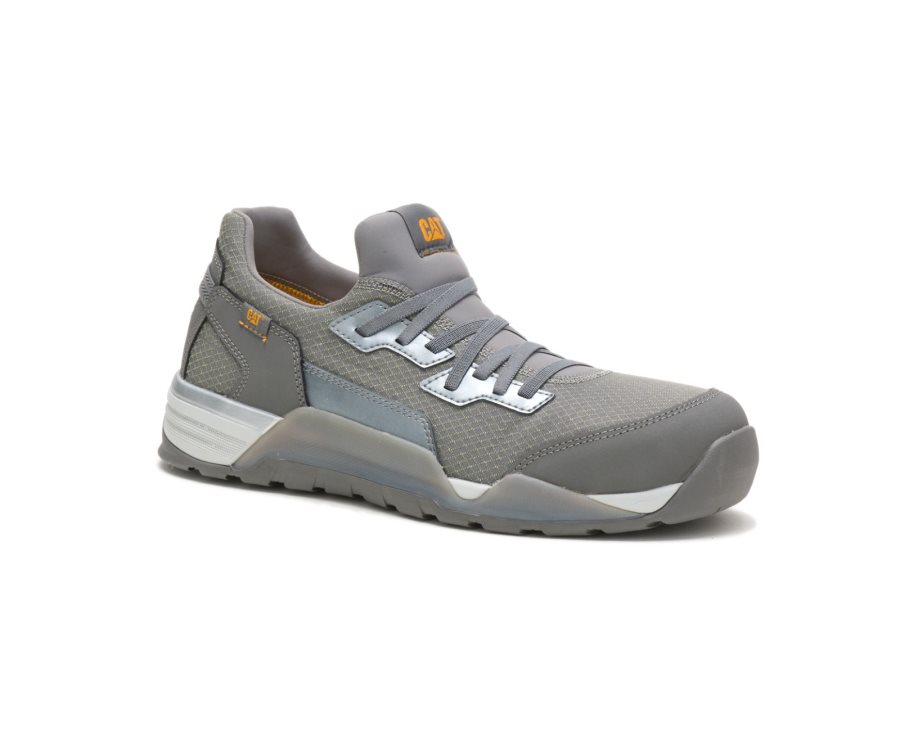 Caterpillar CAT Sprint Textile Alloy Toe Men's Sneakers Grey | CAT-205QP